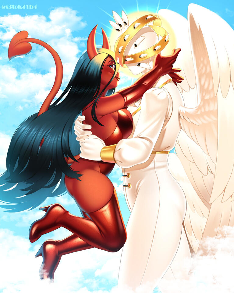 Sera and Lili from Monsters and Girls